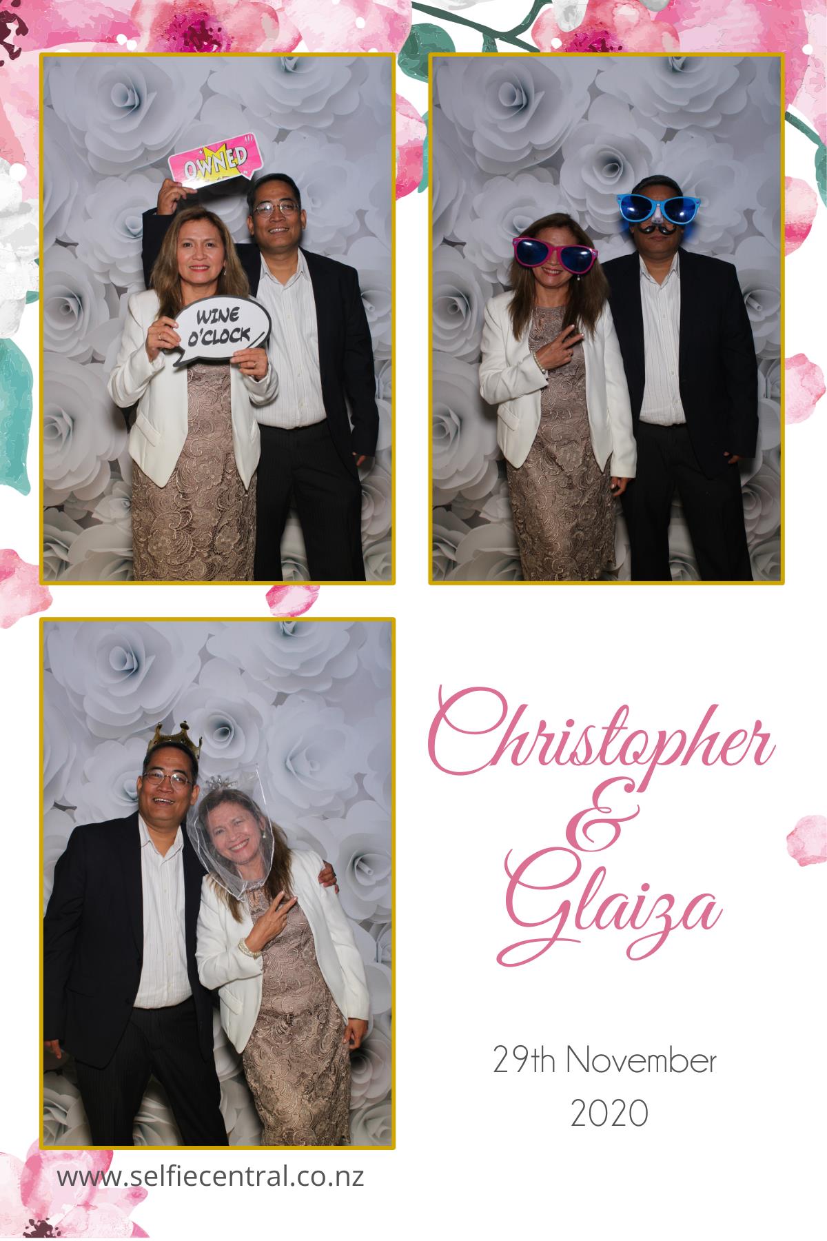 Christopher and Glaiza's Wedding | View more photos from the event at gallery.photobooth.co.nz/u/SelfieCentral/Christopher-and-Glaizas-Wedding